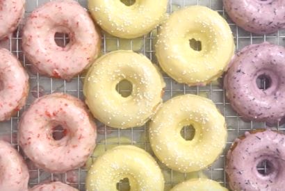 Thumbnail for 3 Amazing Fruity Baked Donut Recipes