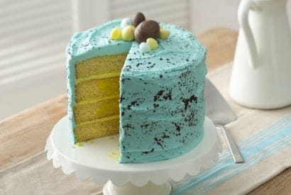 Thumbnail for How To Make This Surprise-In-The-Center Speckled Egg Cake