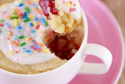 Thumbnail for Yummy Strawberry Pop Tart Mug Cake