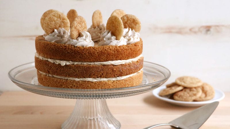 Snickerdoodle Cookie Cake