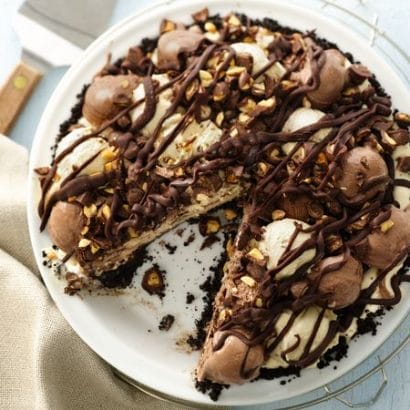 Peanut Butter Ice Cream Pie