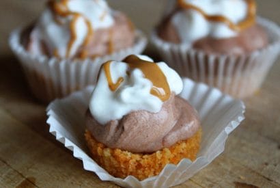 Thumbnail for Yummy Mini Chocolate-Peanut Butter Pies