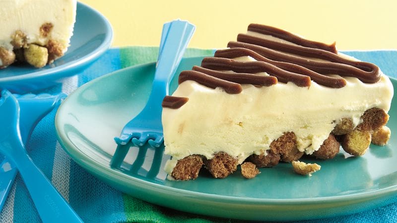 Peanut Butter-Fudge-Ice Cream Pie
