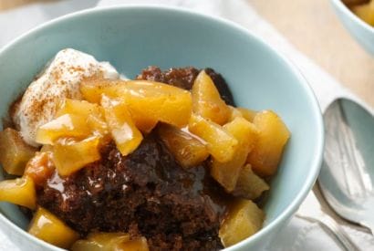 Thumbnail for How To Make This Slow-Cooker Apple Gingerbread Pudding Cake