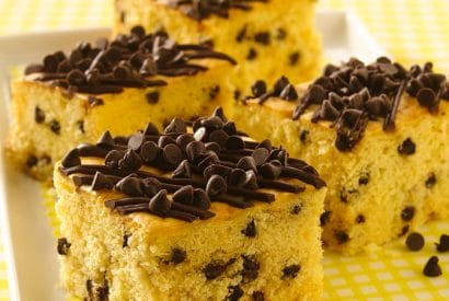 Thumbnail for Yummy Chocolate Chip Snack Cake