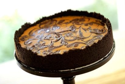 Thumbnail for Delicious Chocolate Pumpkin Cheesecake