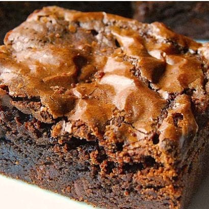 Deep Dark Fudgy Brownies