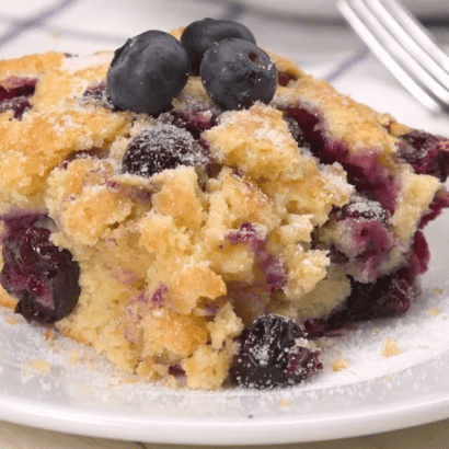 Buttermilk Blueberry Breakfast Cake