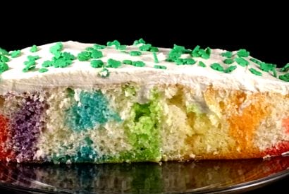 Thumbnail for What Fun This Rainbow Jello Poke Cake