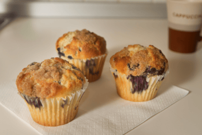 Thumbnail for Yummy Blueberry & Walnut Bran Muffins