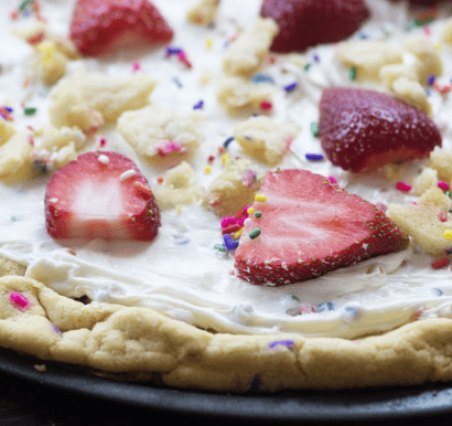 Rainbow Chip Fruit Pizza