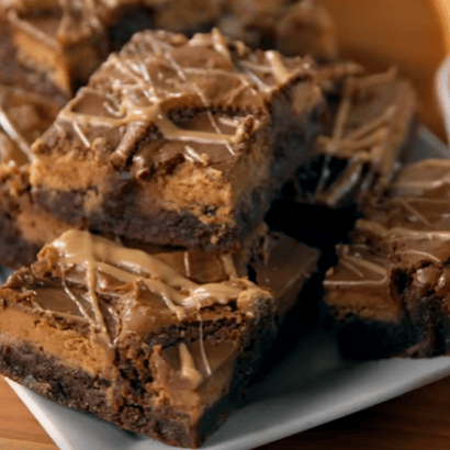 Reese's Stuffed Brownies