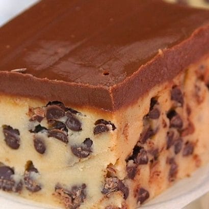 Chocolate Chip Cookie Dough Bars