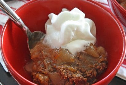 Thumbnail for A Delicious Apple Gingerbread Dump Cake