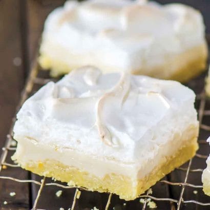 Lemon Meringue Bars