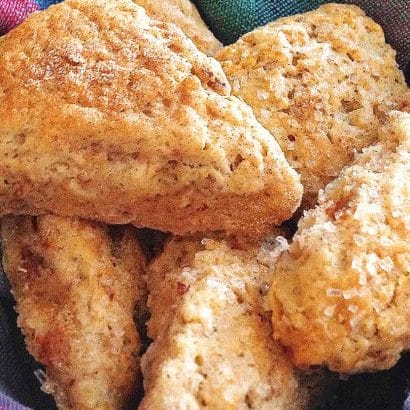 Cinnamon Pecan Scones