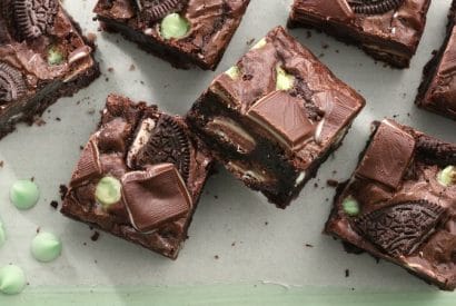 Thumbnail for Love These Triple-Mint Andes-Oreo Brownies