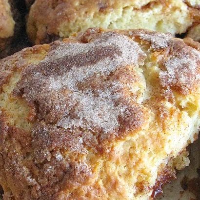 Cinnamon Smear Scones
