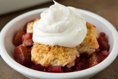 Thumbnail for Amazing Rhubarb Cobbler