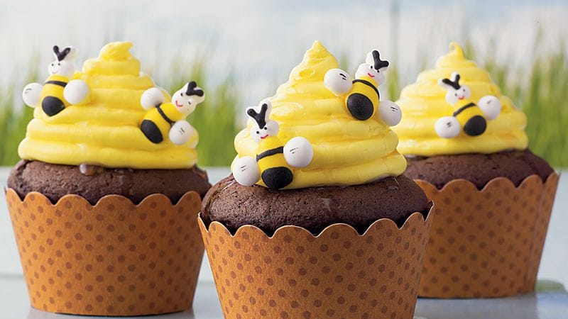 Beehive Cupcakes