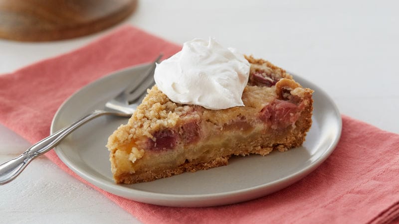Rhubarb Cream Tart
