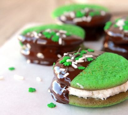 St. Patrick's Day Cookie Bites