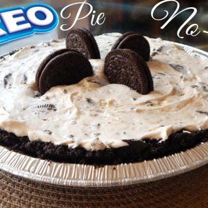 No-Bake Oreo Pie