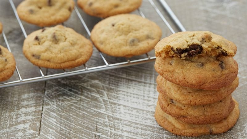 Brownie-Stuffed Chocolate Chip Cookies