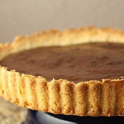 Chocolate Frangipane Tart