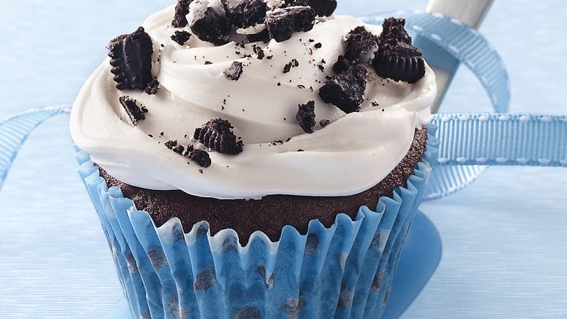 Oreo Cookies & Cream Cupcakes