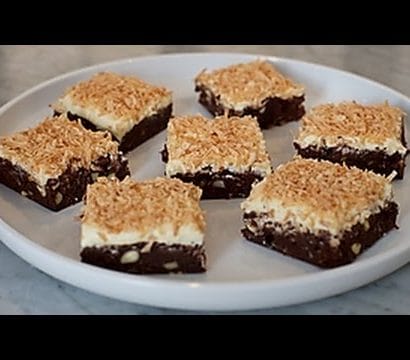 Toasted Coconut Brownies
