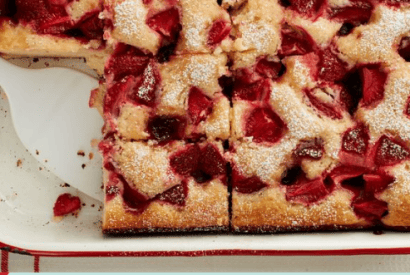 Thumbnail for Love This Strawberries And Cream Yogurt Cake