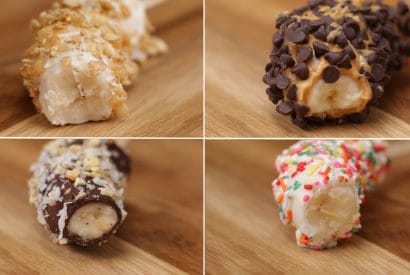 Thumbnail for Yummy And Fun Easy Frozen Bananas 4 Different Ways