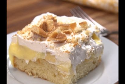 Thumbnail for How To Make This Banana Poke Cake