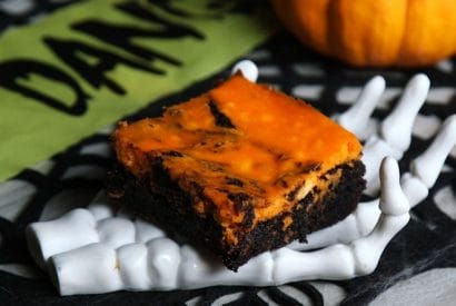 Thumbnail for Delicious Spooky Swirl Brownies