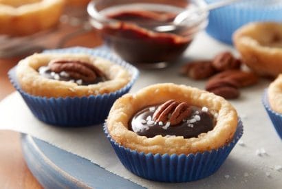 Thumbnail for Deliciously Good Ganache Salted Caramel Cookie Cups