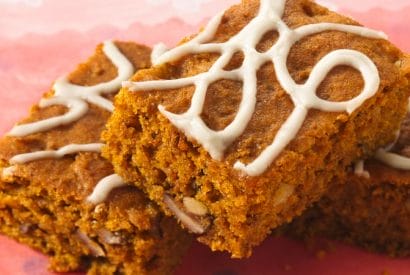 Thumbnail for Love These Glazed Spiced Pumpkin Bars