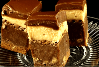 Thumbnail for Yummy Double Frosted Peanut Butter Brownies