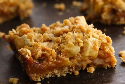 Thumbnail for Amazing Caramel Apple Bars