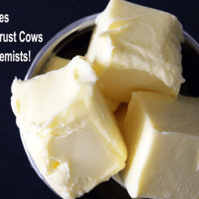 I trust cows more than chemists