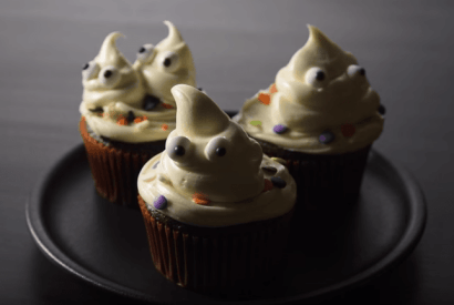 Thumbnail for Everyone Will Go Crazy For These Spooky Ghost Cupcakes