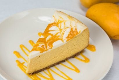 Thumbnail for Yummy Mango Lime Cheesecake