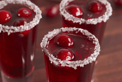 Thumbnail for You Just Have To Make These Cranberry Shots