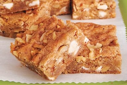 Thumbnail for Breaking News! Make These Bourbon-Pecan Blondies For family/ Friends This Festive Season And Put A Smile On Their Faces