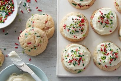 Thumbnail for Add A Touch Of Christmas Magic To You Baking This Christmas With These Confetti Cake Mix Cookies