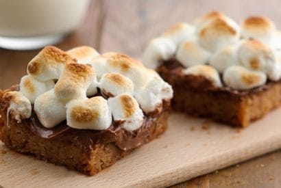 Thumbnail for Delicious Warm Toasted Marshmallow S’mores Bars