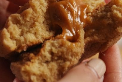 Thumbnail for You Just Have To Make These Caramel Stuffed Cookies