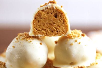 Thumbnail for Imagine Eating These Pumpkin Cheesecake Bites And Loving Every Minute Of It