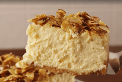 Thumbnail for The Hottest Cheesecake Recipe Ever , Amaretto Cheesecake