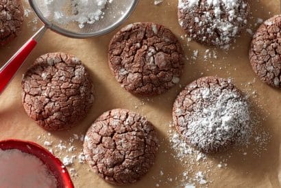 Thumbnail for Take The Stress Out Of Cookie Baking This Holiday With These Easy Chocolate Sugar Cookie Crinkles